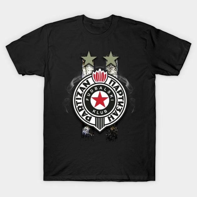 Partizan Beograd T-Shirt by Srbi u svetu